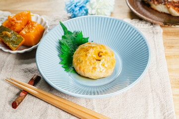野菜たっぷりの豆腐寄せ