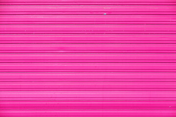 Pink iron shutter background