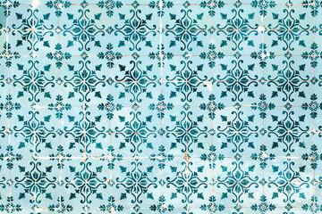 Colorful Portuguese tiles pattern