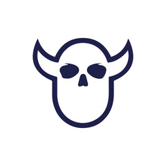 ghost logo symbol for gamers scary ghost symbol design, graphic, minimalist.logo