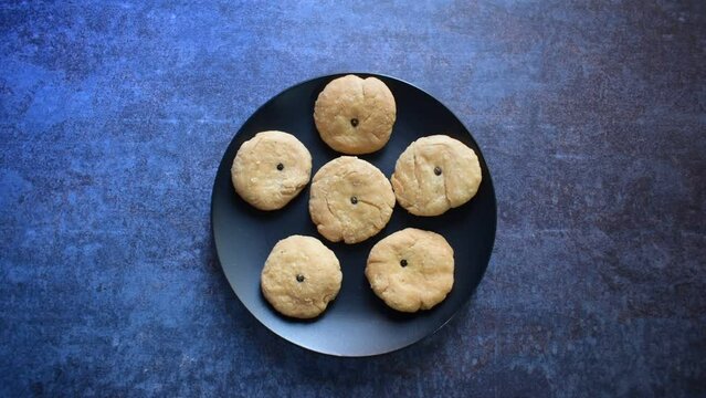 Mathri Indian traditional snack food