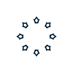 motif can be used for graphic works rounded corners symbol design, graphic, minimalist.logo