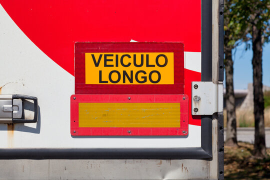 Veiculo longo - Truck sign