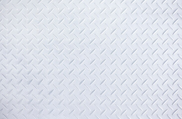 white paper texture. Steel floor. Background image. Steel pattern for making non-slip floors.