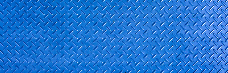 blue  paper texture. Steel floor. Background image. Copy space design. Steel pattern for making non-slip floors.