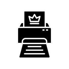 printer icon for your website design, logo, app, UI. 