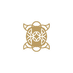 turtle symbol illustration vector for t-shirt print design, graphic, minimalist.logo
