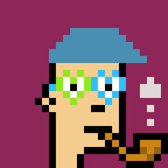 Pixel Art man with generative AI