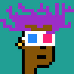 Pixel Art man with generative AI