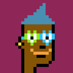 Male Avatar in Pixel Art with generative AI