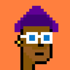 Male Avatar in Pixel Art with generative AI