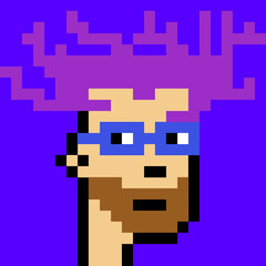 Illustration of avatar man with generative AI