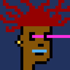 Illustration of avatar man with generative AI