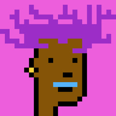 Illustration of avatar man with generative AI