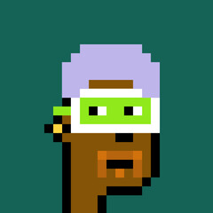 Illustration of avatar man with generative AI