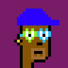 Illustration of avatar man with generative AI