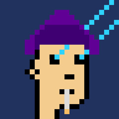 Illustration of avatar man with generative AI