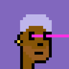 Pixelated Male Character with generative AI