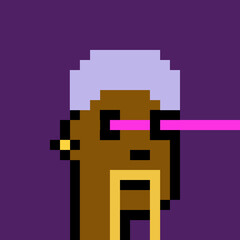 Obraz premium Pixelated Male Character with generative AI