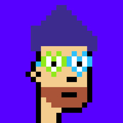 Pixelated people avatar with generative AI