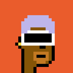 Pixel Art man with generative AI