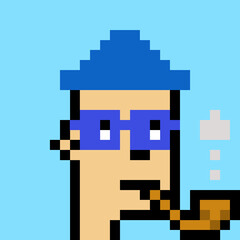 Pixel Art man with generative AI