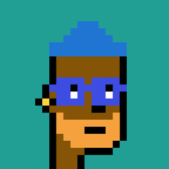 Pixel Art man with generative AI