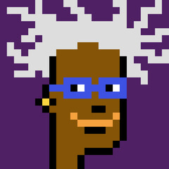 Male Avatar in Pixel Art with generative AI