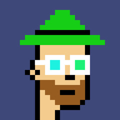 Fototapeta premium Illustration of avatar man with generative AI