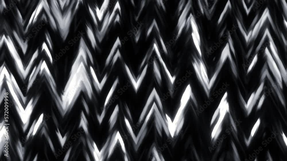 Poster moving background with zigzags lines in stream. motion. wavy streams of lines moving in zigzag patte
