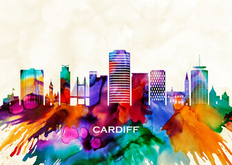 Cardiff Skyline