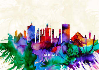 Dakar Skyline