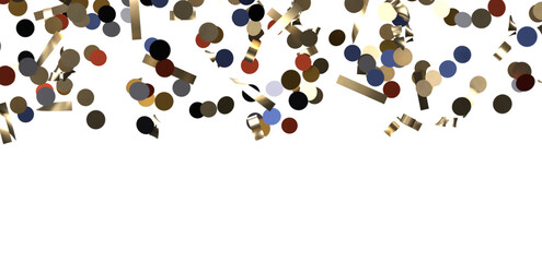 gold confetti
