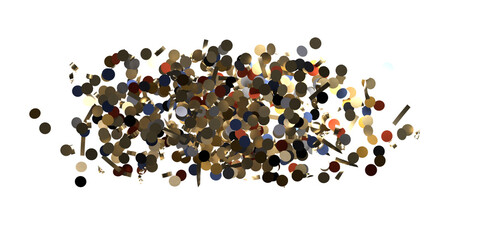  Sky confetti flying in the sky during Pride parade