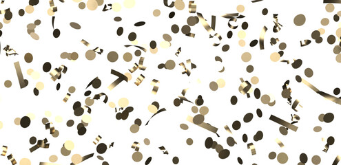 Glittering golden confetti png. Glittering golden