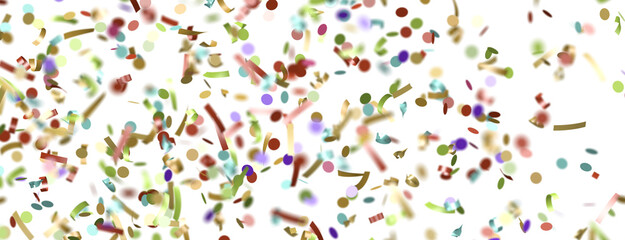 confetti png. Gold confetti falls from the sky. Glittering confetti on a transparent background. Holiday