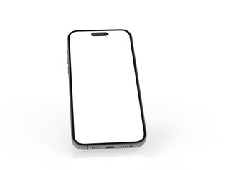 mobile smartphone device digital isolated 3d