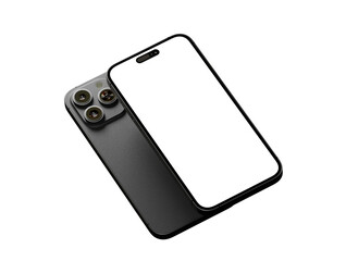 Modern frameless smartphone Mock up