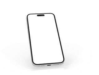 mobile smartphone device digital isolated 3d