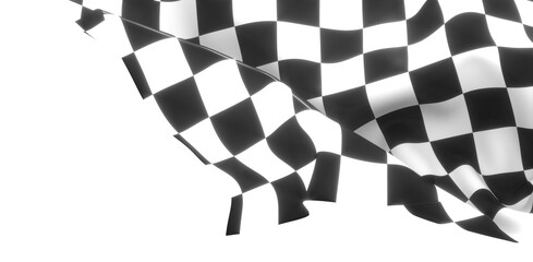  finish flag digital 3d race