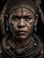 Tribal women portrait