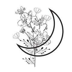Wildflower Vector art Design 