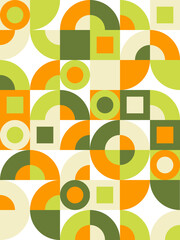 Abstract background with geometric shapes