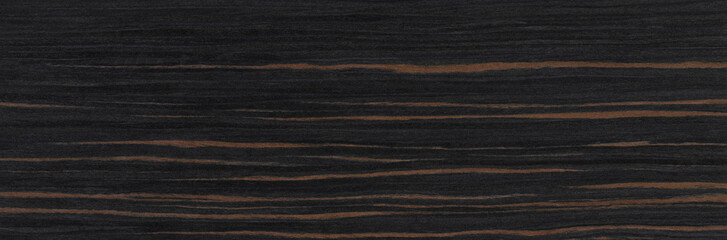 Ebony Milano Exotic wood banner panel texture pattern