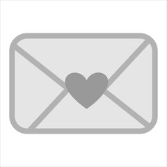 envelope with heart