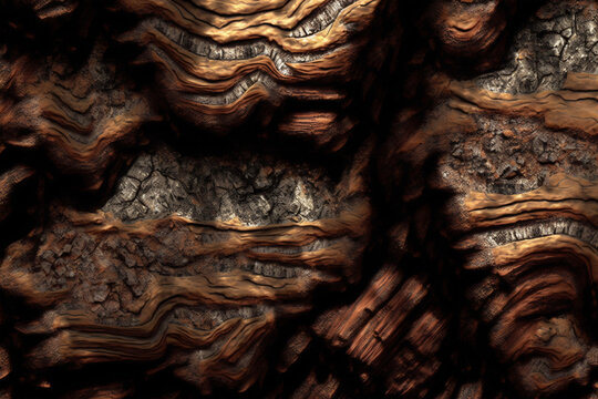 Phaneritic Texture. Generative AI