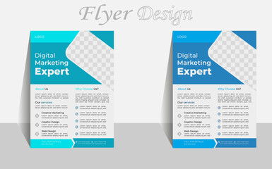 Creative Corporate & Business Flyer Brochure Template Design, abstract business flyer, Corporate Flyer Layout ,Flyer Design Set Modern Flyer Background Design. 