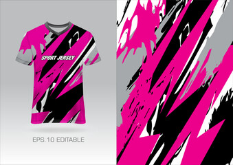 Sports jersey design grunge for team uniforms soccer jersey racing jersey