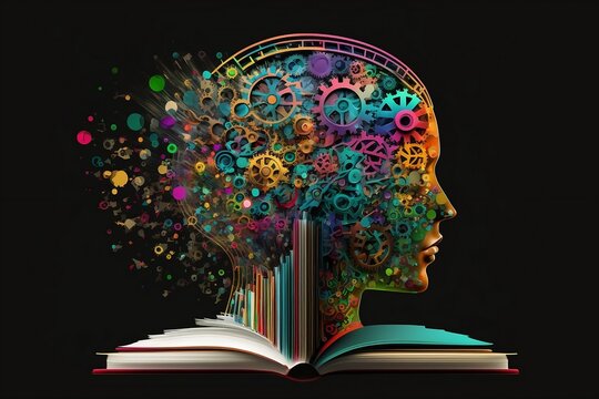 Inteligent mind AI generated art 