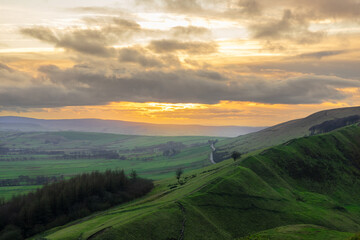 Sunset in the peaks
